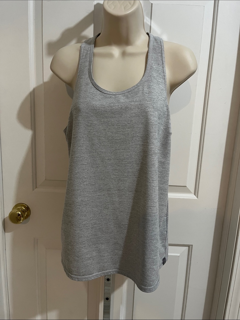 Title nine size medium Grey Racerback Tank Top